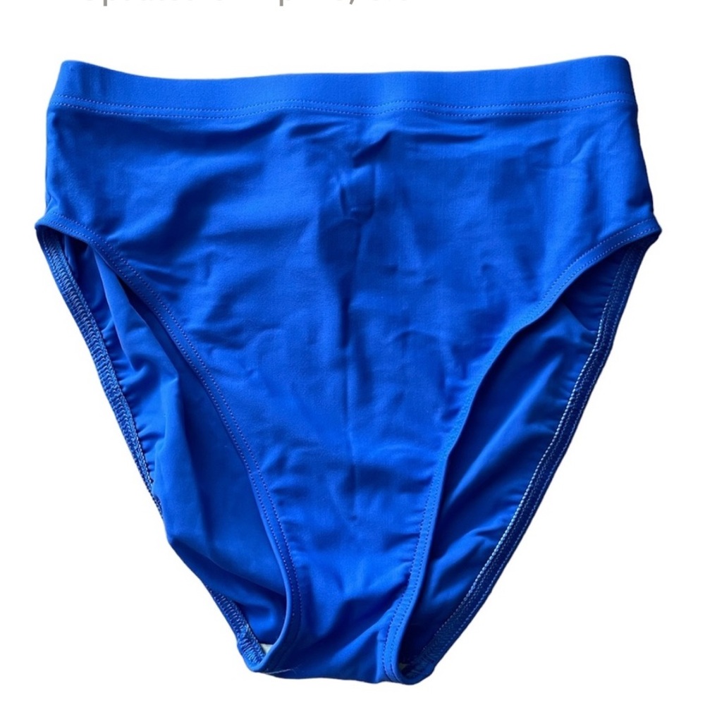 🌟DONATING SOON🌟  Royal Blue Swim Bottoms High Waisted Full Coverage Size 8